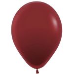 Шар пастель Красный S12"/30см (018) Merlot Мерло 50шт/уп (Колумбия) 205632
