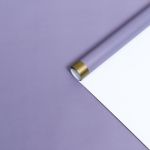 Бумага Сиреневая дымка золотая оконтовка 70х100см 2шт/уп глянец 6485020