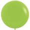 Шар пастель Зеленый S24"/60см (031) Lime 3шт/уп (Колумбия) 151717