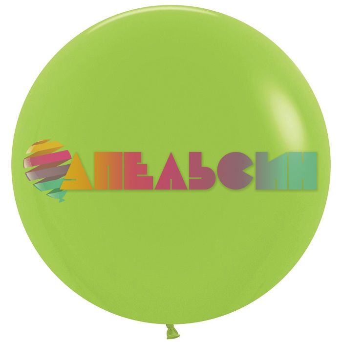 Шар пастель Зеленый S24"/60см (031) Lime 3шт/уп (Колумбия) 151717