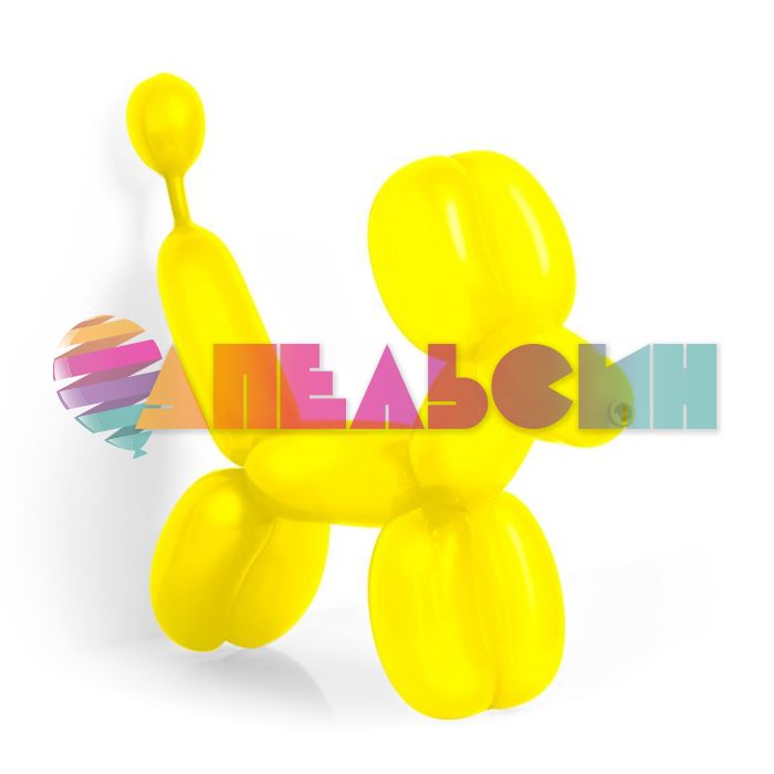 Шар ШДМ пастель Желтый S260 (020) Yellow 100шт/уп (Колумбия) 260020-бр 800578