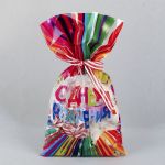 Пакет С ДР Цветные лучи 20х35см 1126302