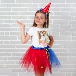 Набор Карнавал красно-синий 2в1 (ободок, юбочка) 3-5лет 2326695-РАСПРОДАЖА