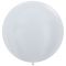 Шар металлик Белый S24"/60см (405) White 3шт/уп (Колумбия) перламутр 151977