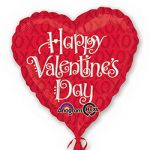 Шар фольга Сердце HVD XO A24'/62см (США) 1203-0480