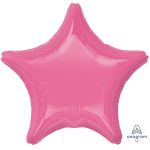 Шар звезда Розовый A19"/49см Rose (США) пастель 1204-1313