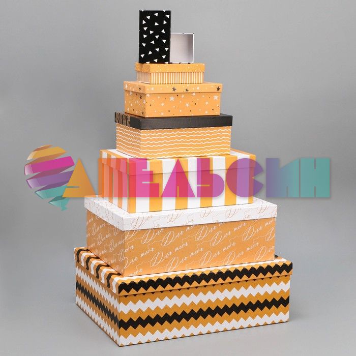 Коробка Крафт стиль 24х15,5х9,5см 9490401-9