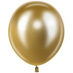 Шар хром Золото 512/05"/13см (K1) Gold 50шт/уп (Китай) 512-05K1