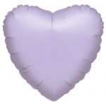 Шар сердце Сиреневый A18"/46см Lilac (США) 1204-0039
