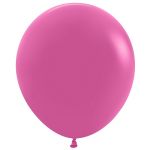 Шар пастель Розовый S18"/44см (012) Fuchsia Фуксия 5шт/уп (Колумбия) 251042-5
