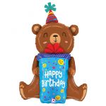 Шар 3D фигура Мишка HB G34"/86см (Италия) 25360-P
