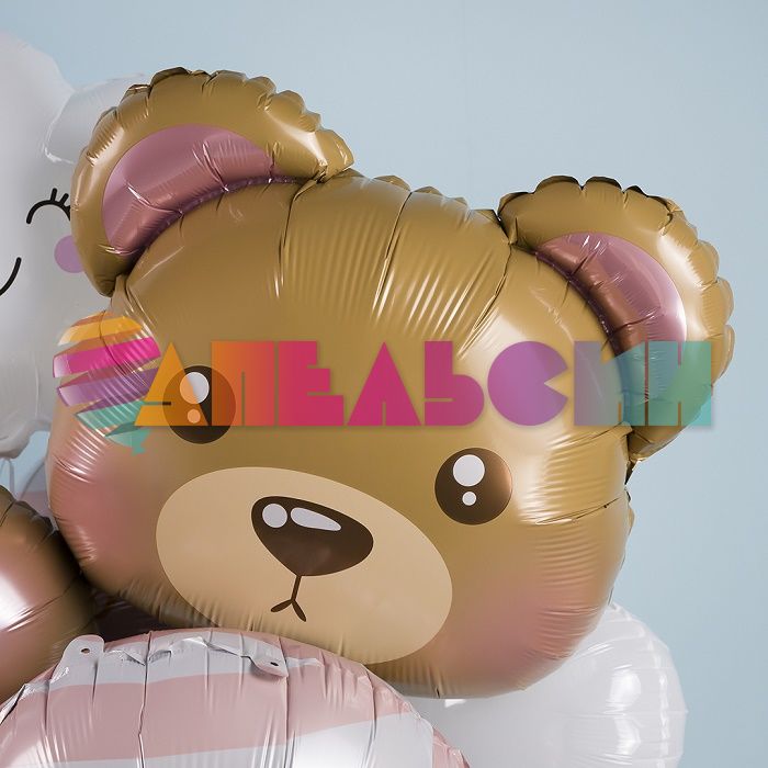 Шар голова Мишка FL20"/51см (Китай) 23704