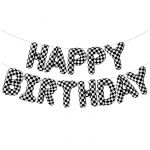 Надпись из шаров HAPPY BIRTHDAY Пит-стоп FL16"/41см (Китай) 26889