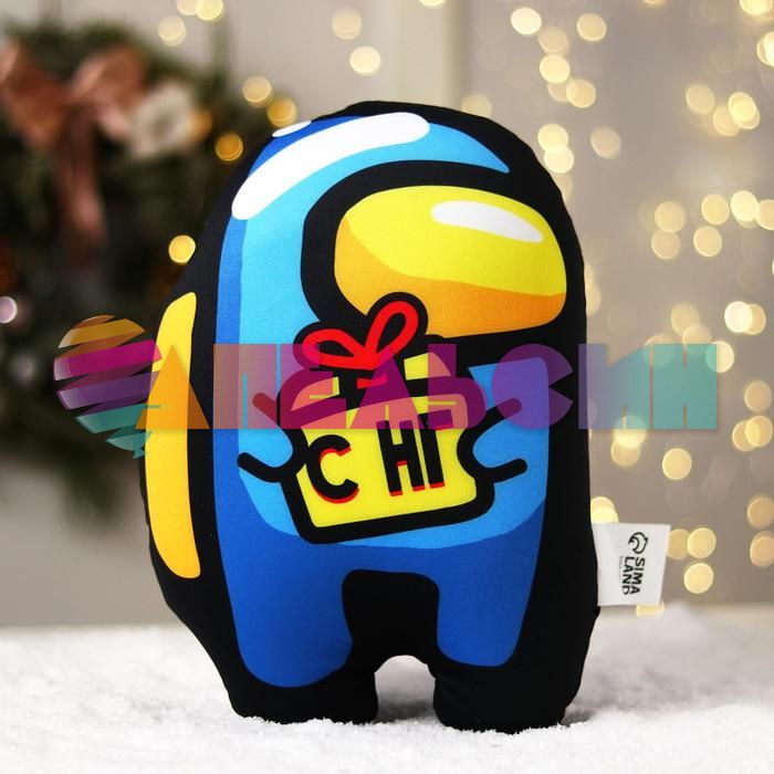 Игрушка Космонавт в колпачке С НГ антистресс 7090978-РАСПРОДАЖА