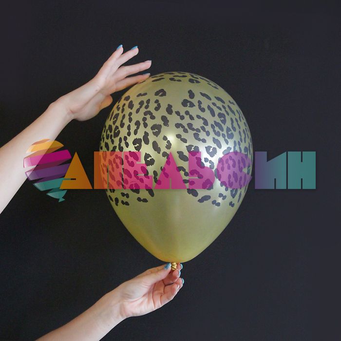 Шар латекс Сафари 12"/30см 50шт/уп (Колумбия) 612222