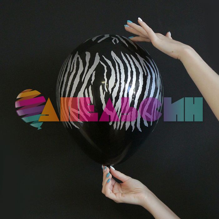 Шар латекс Сафари 12"/30см 50шт/уп (Колумбия) 612222